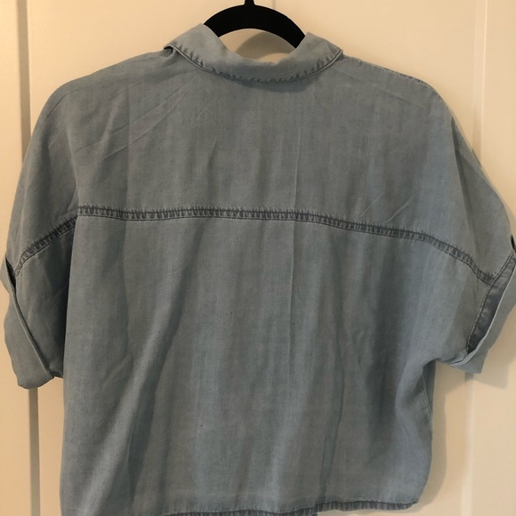 Denim, crop top - Picture 2 of 2